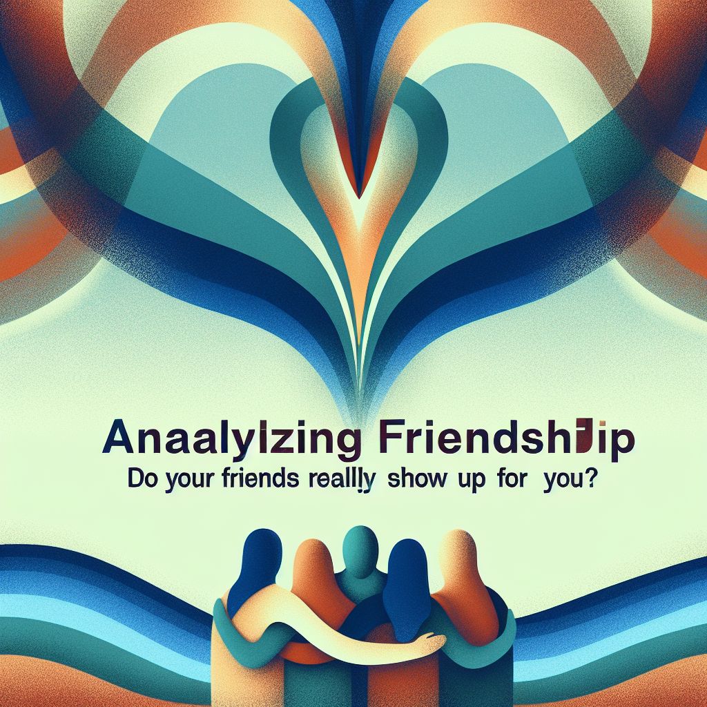 Analyzing Friendship: Do Your Friends Really Show Up for You?