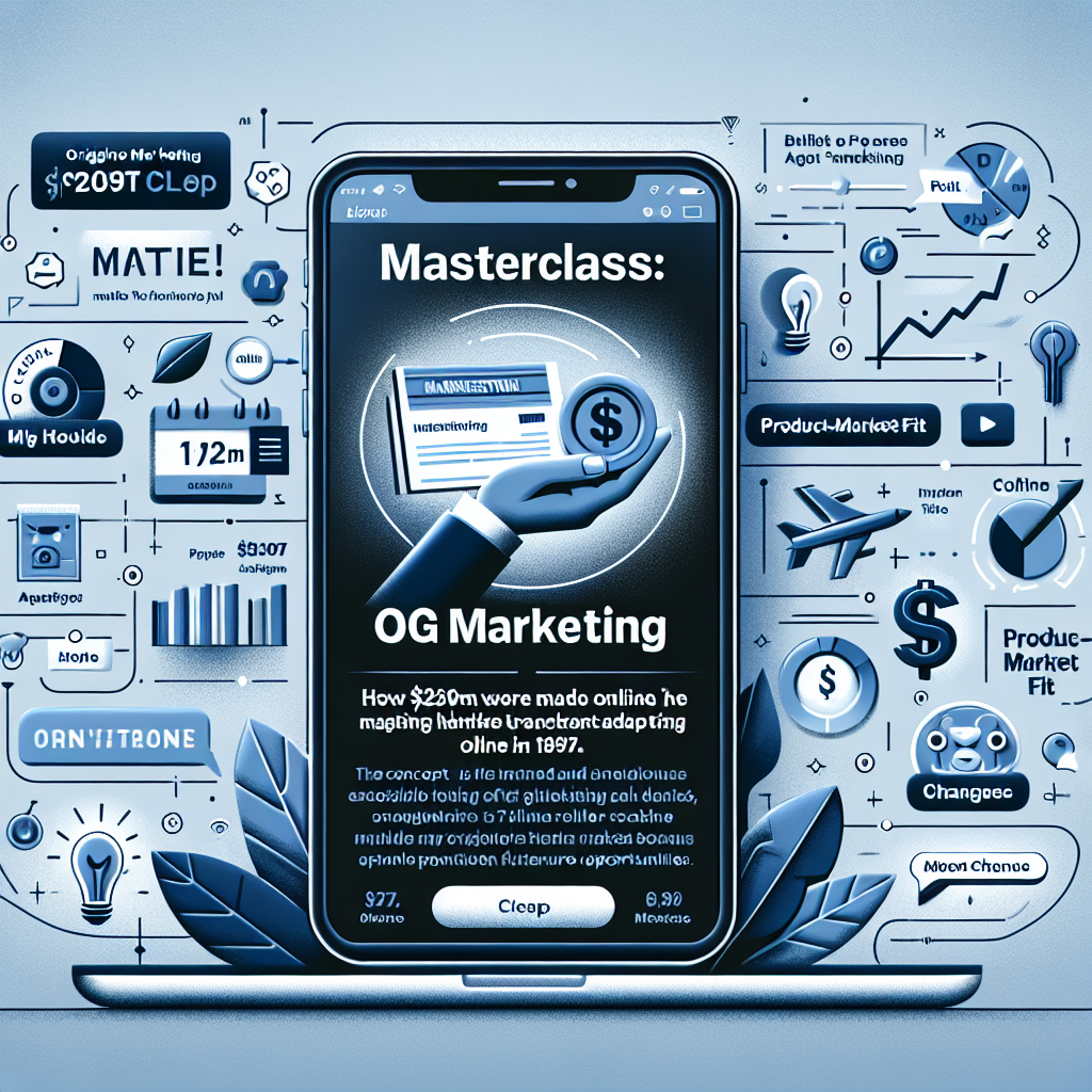 Masterclass in OG Marketing: How $250M Were Made Online in 1997