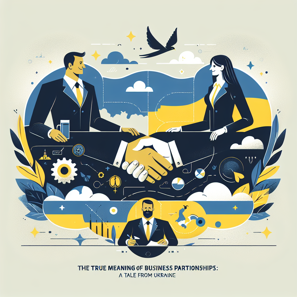 The True Meaning of Business Partnerships: A Tale from Ukraine