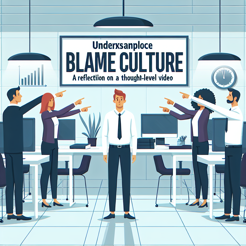 Understanding Workplace Blame Culture: A Reflection on Chris Gray's Insightful Video