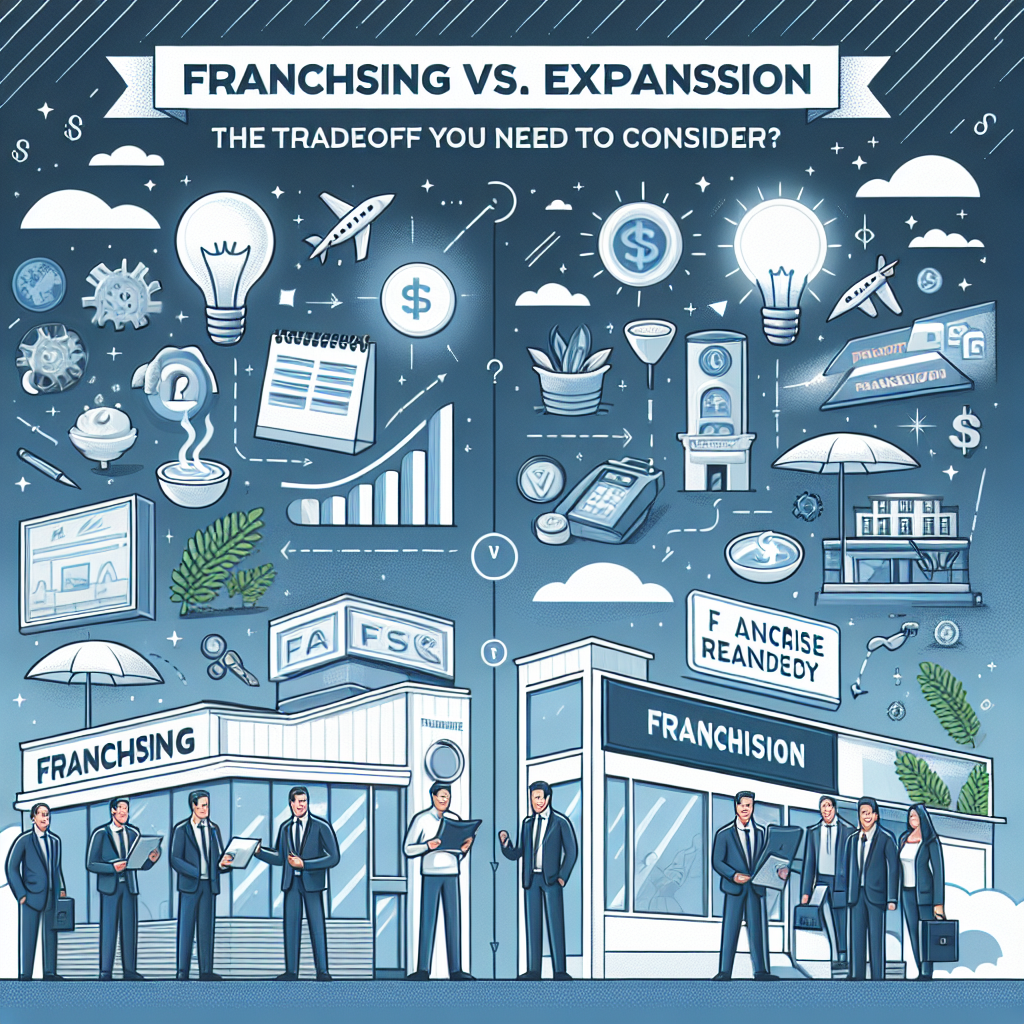 Franchising vs. Expansion: The Tradeoff You Need to Consider