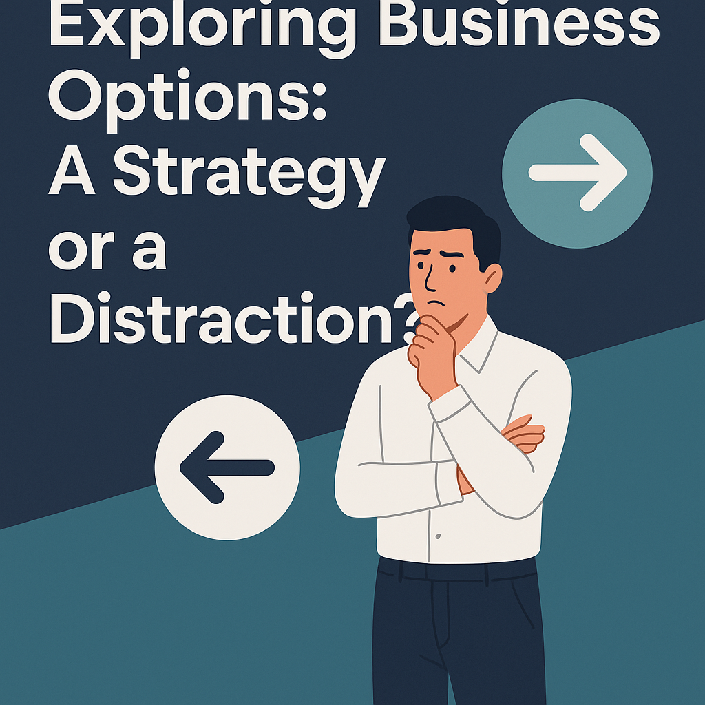 Exploring Business Options: A Strategy or a Distraction?