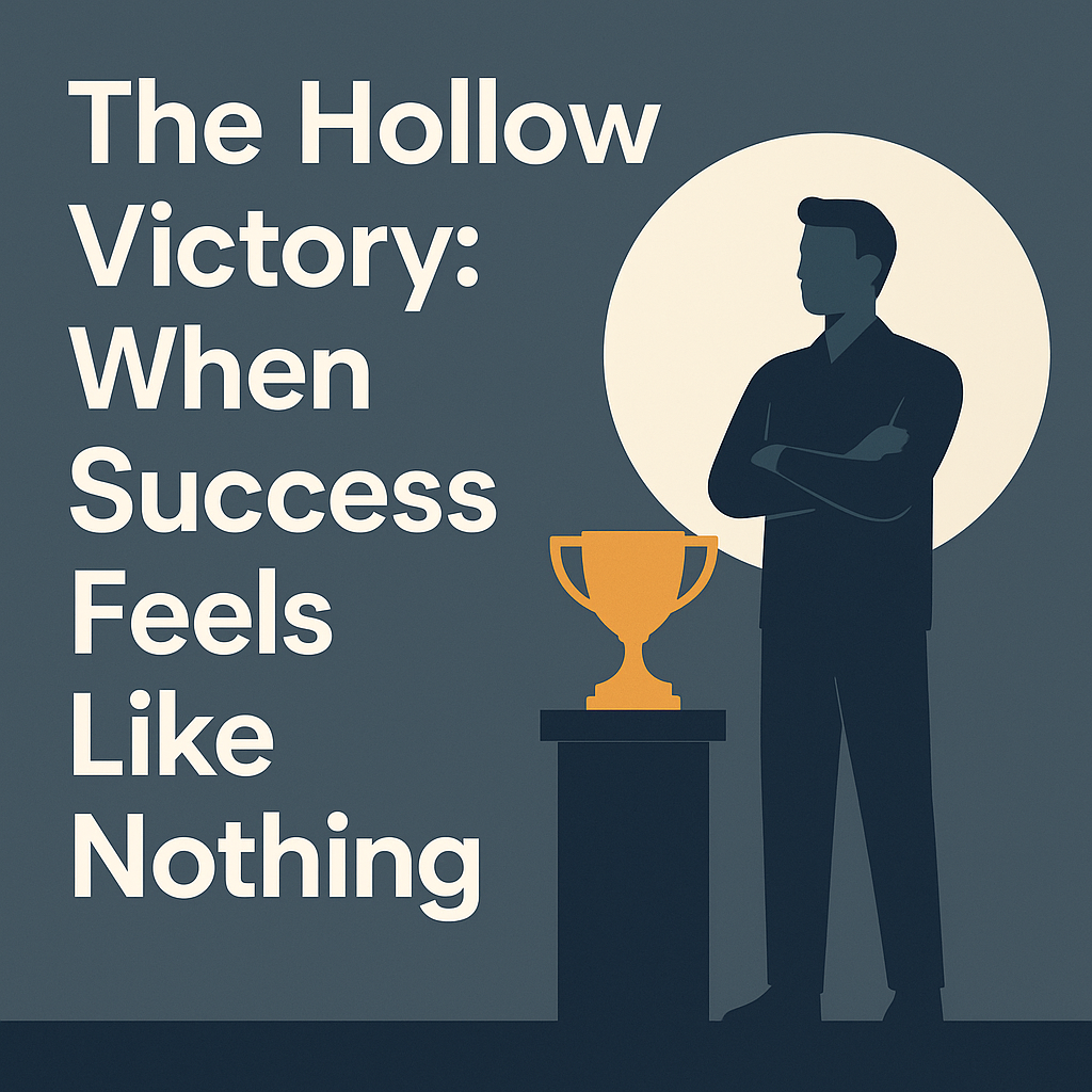 The Hollow Victory: When Success Feels Like Nothing