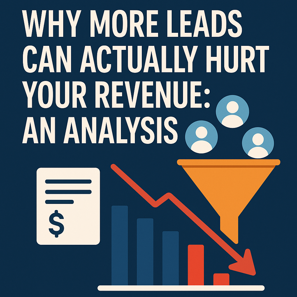 Why More Leads Can Actually Hurt Your Revenue: An Analysis