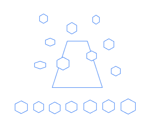Volcano sketch - initial drawing