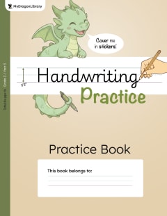 Handwriting Practice Notebook cover
