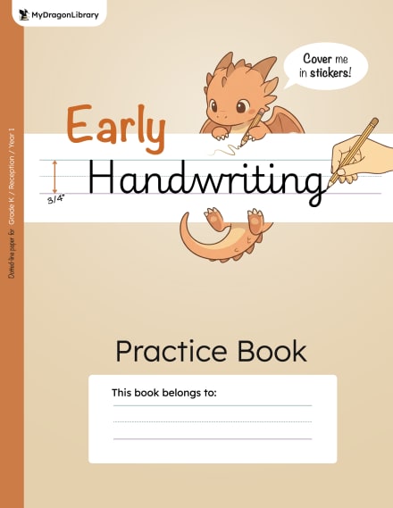 Early Handwriting Notebook cover