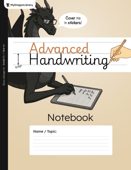 Advanced Handwriting Notebook cover