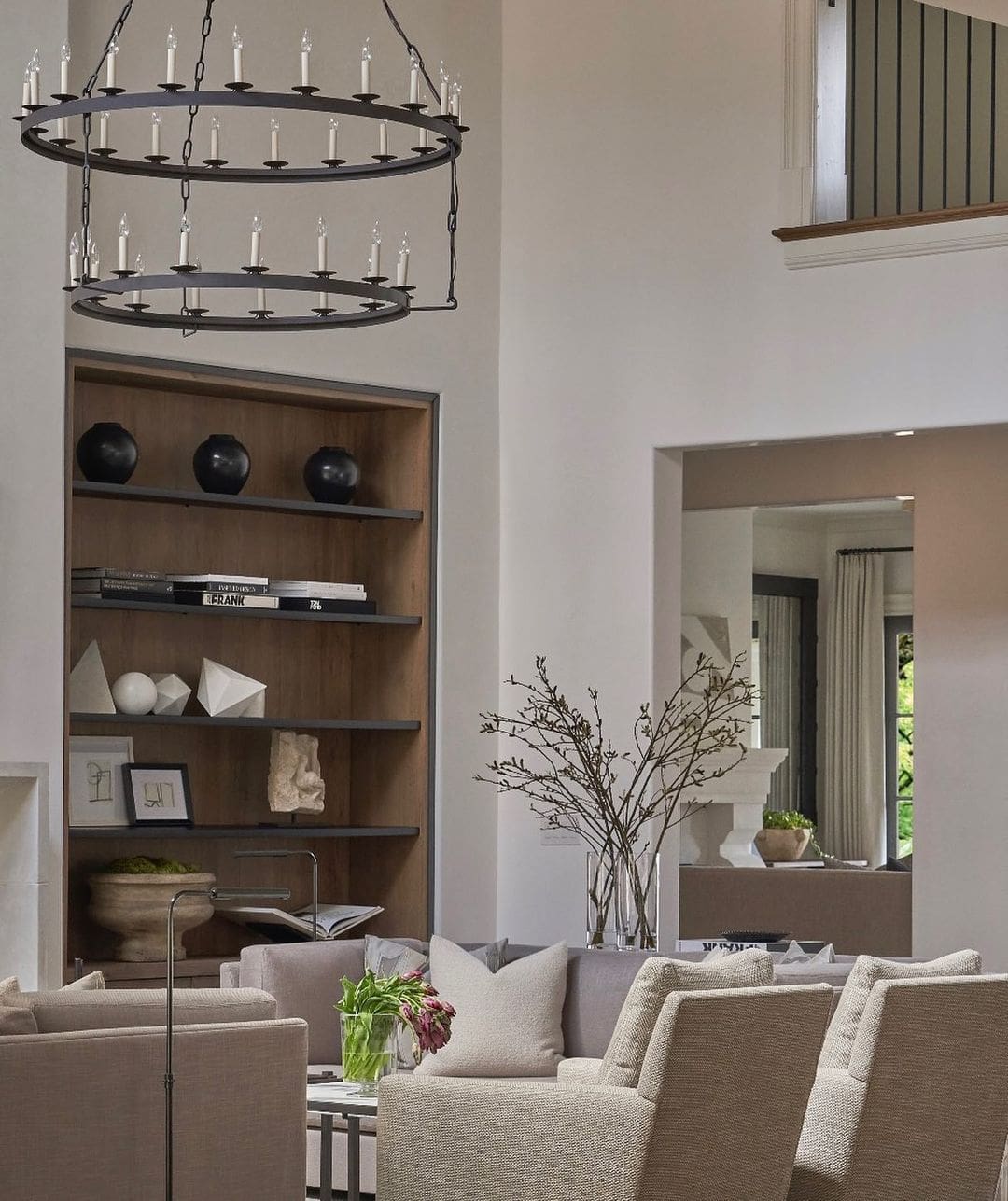 Built In Bookcase in Family Room — MDM Design Studio | MDM Design Studio