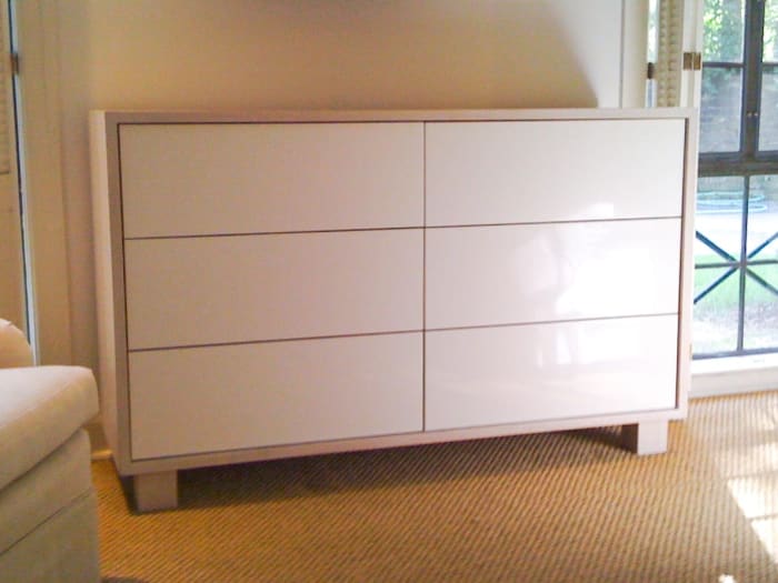 All White Dresser