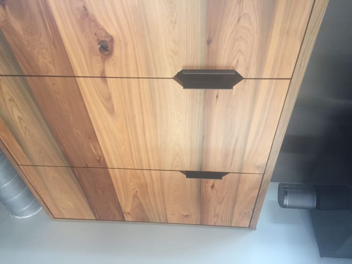 Wood Grain Cabinets