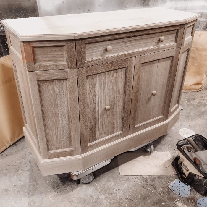 White Oak TV Cabinet