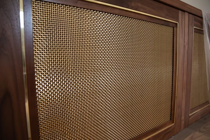 Details on Entertainment Console Door