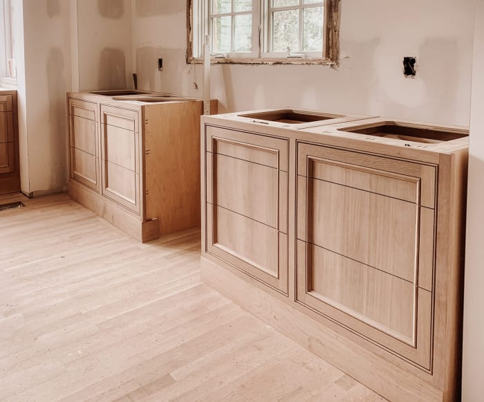Quartersawn White Oak Kitchen