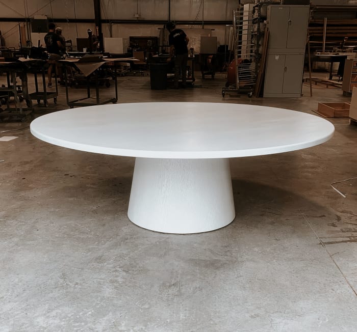 White Radiate Table