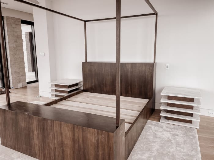 Massive Walnut Dining Table