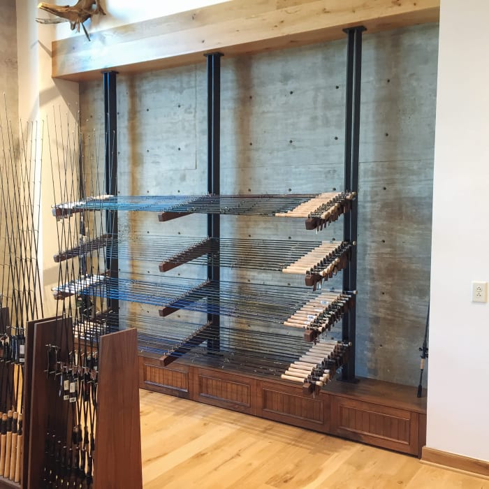 Caliber Gun Fishing Rod Racks
