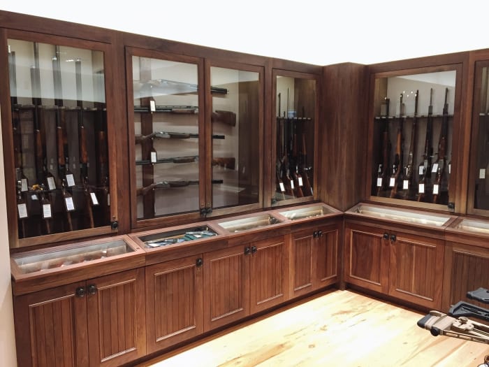 Caliber Gun Store Cabinets