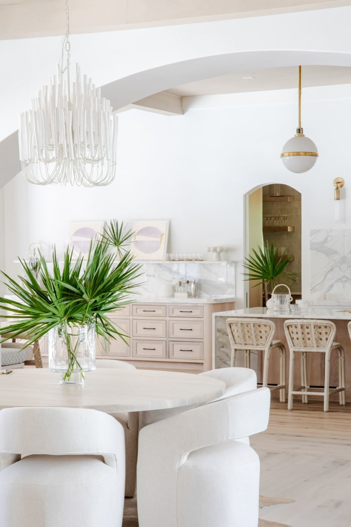 Custom-Built Table in Luxury Interior