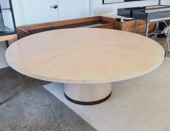 Radiate Table with Custom Brass Base