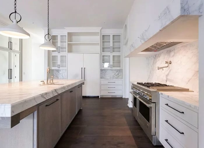 Modern Marble Kitchen Design