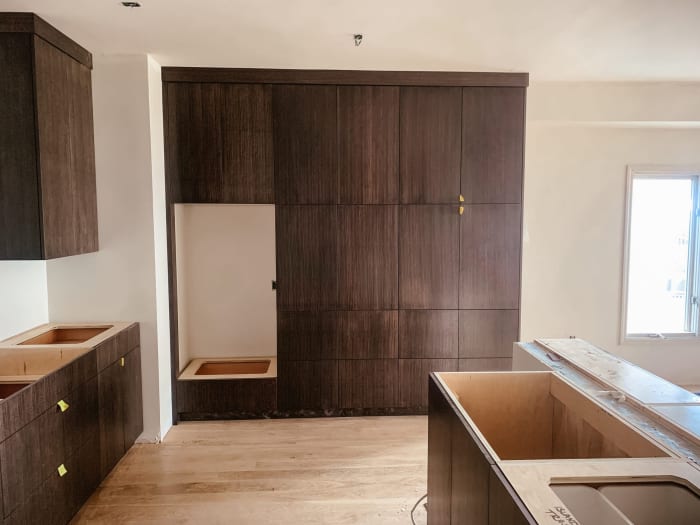 Walnut Kitchen Cabinets
