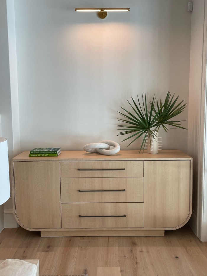 Custom Wood Credenza – Timeless Storage Solution