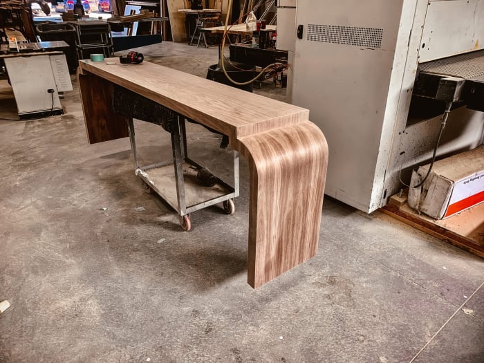 Walnut Console