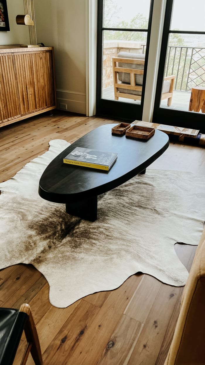 Organic Shaped Oak Dining Table