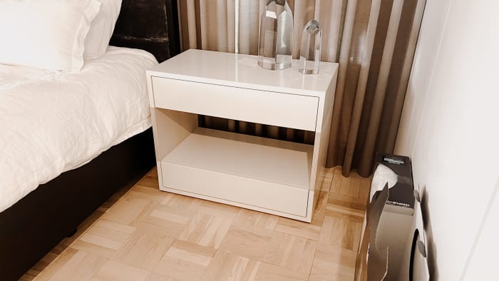 Polished Bedside Tables