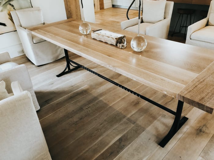 White Oak Dining Table