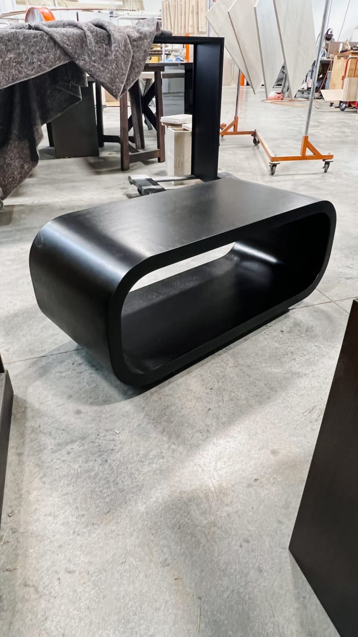 Ebonized Oak Coffee Table