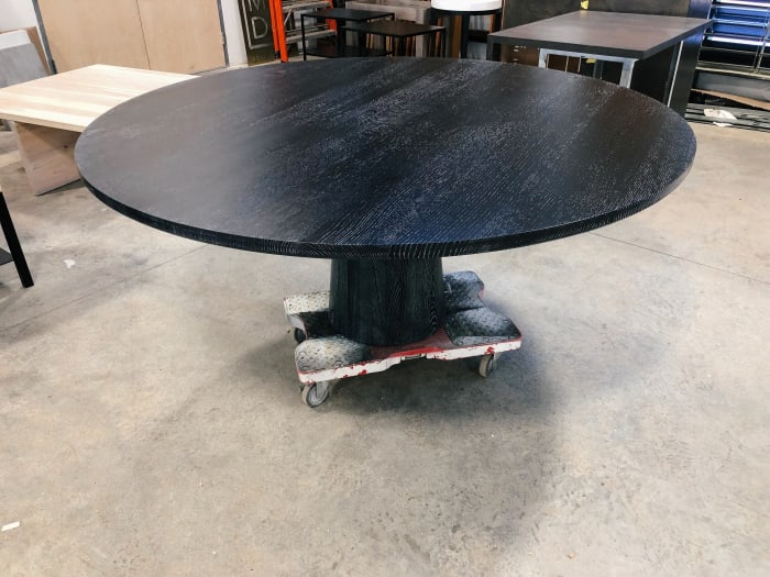 Black Radiate Table