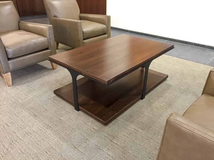 Rectangle Walnut Coffee Table