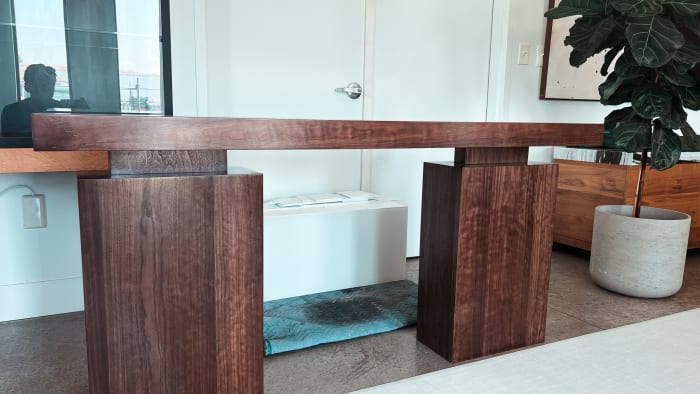 Walnut Entry Table