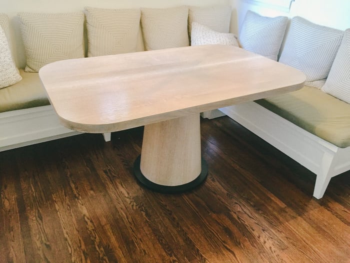 White Oak Breakfast Table