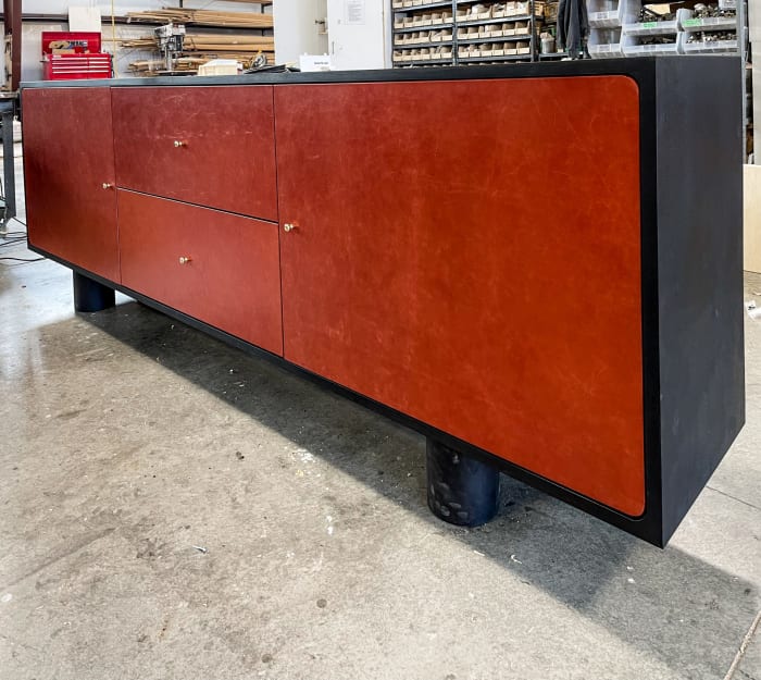 Blackened Walnut Credenza