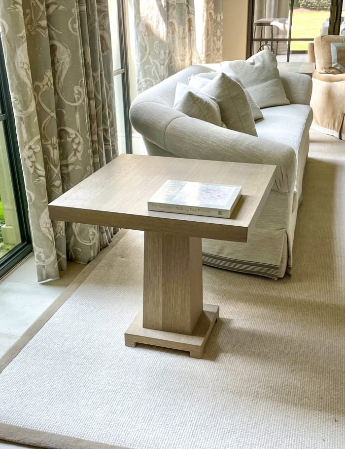 Greyed Oak Side Table