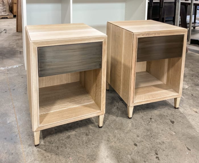 Oak Bedside Table