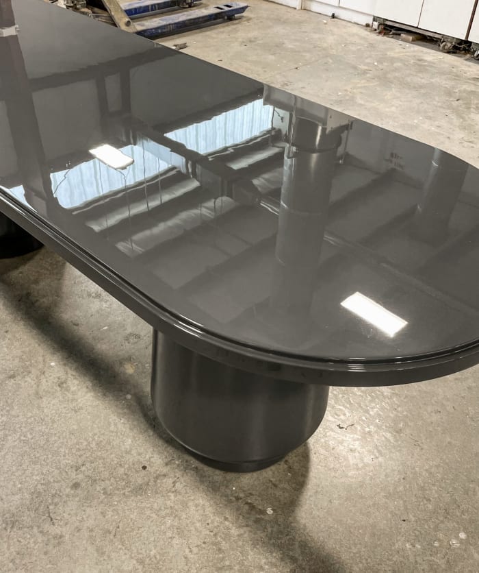 High Gloss Oblong Dining Table