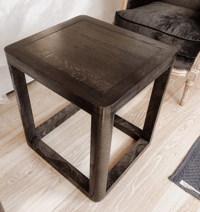 Side Table with Rounded Corners