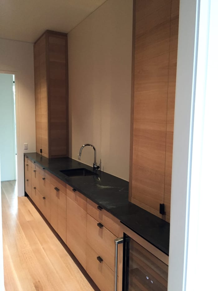 High Contrast Kitchen Cabinets