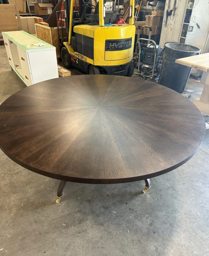 Radiate Table with a Twist
