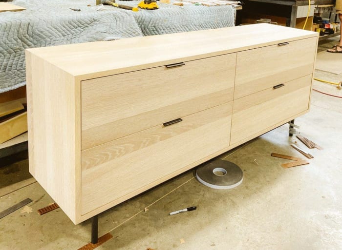 Oak Chest of Drawers