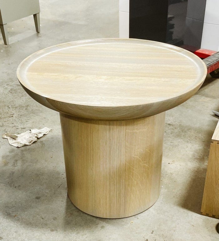 White Oak Side Table