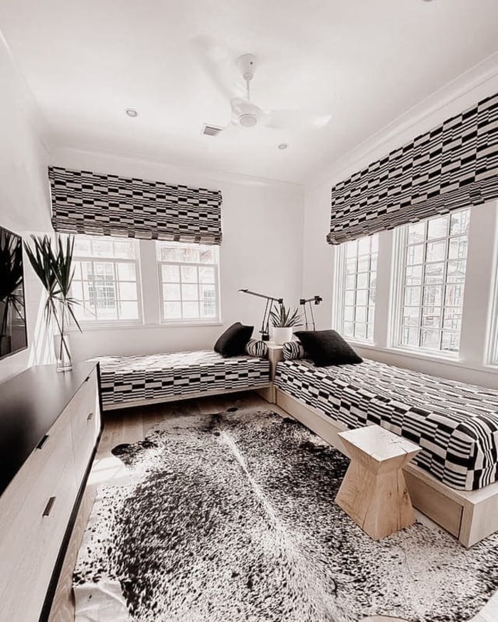 Credenza, Bed and Tables for a Child's Room