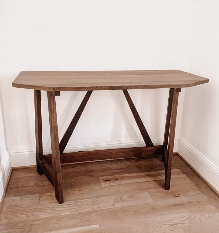 Brushed Walnut Consoles