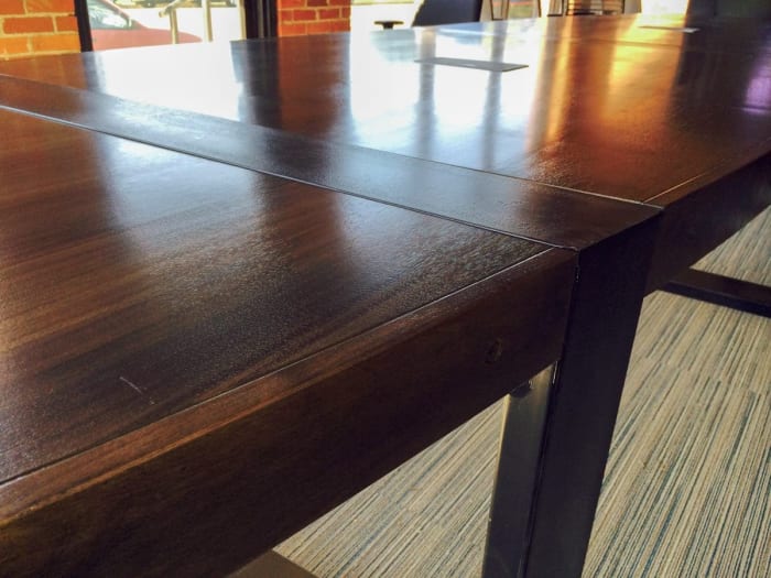 Walnut Table Details