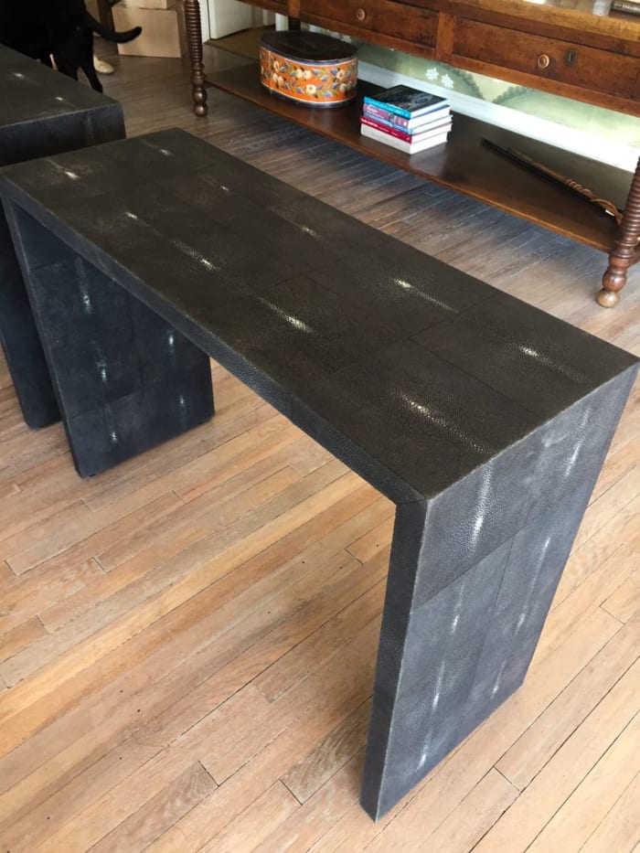 Shagreen Side Table