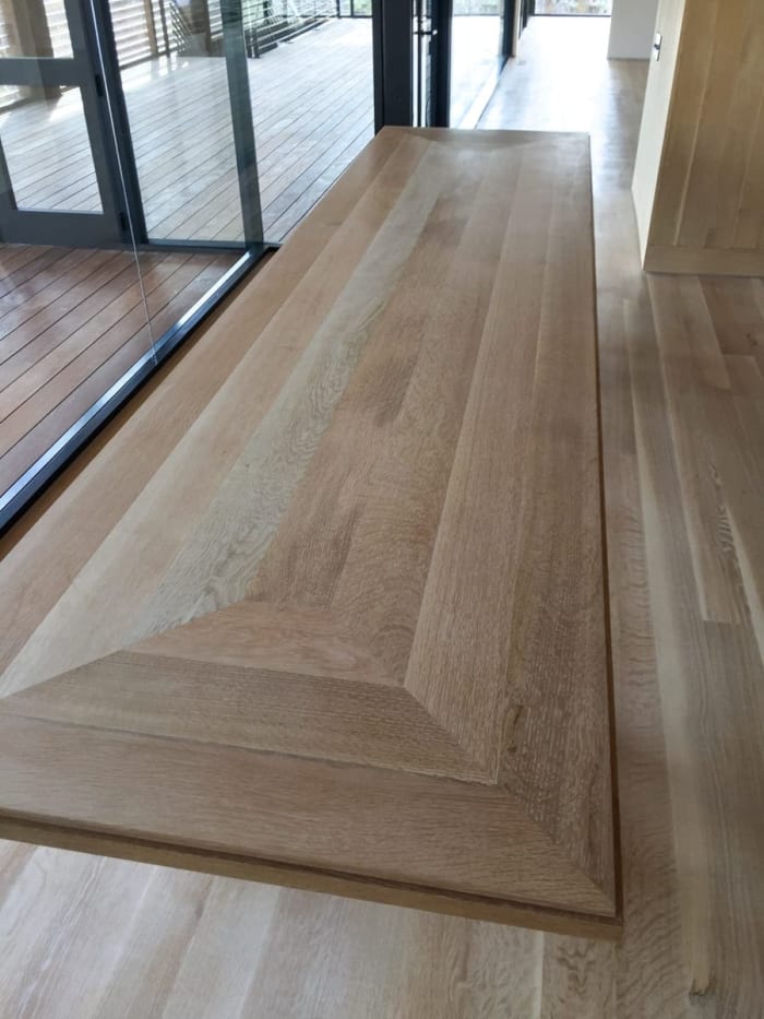 Long White Oak Table